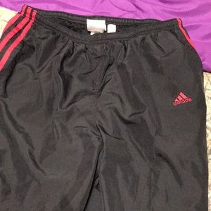 Large Adidas trackpants